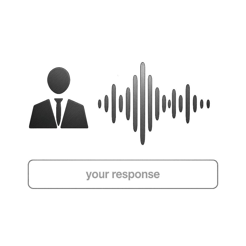 AI Voice Interview Interface